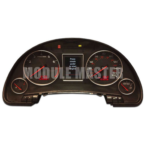 2002-2008 Audi A4 S4 Highline Instrument Cluster with color LCD for Dashboard