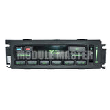 Ford and Mercury Electronic Automatic Temperature Control with one knob and various buttons. LCD screen is on and displaying the temperature.