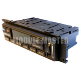 Ford and Mercury Electronic Automatic Temperature Control with one fan control knob and various buttons.
