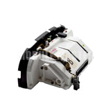 Jaguar S-Type Climate Control Panel for vehicles without navigation. Includes buttons and small LCD screen.