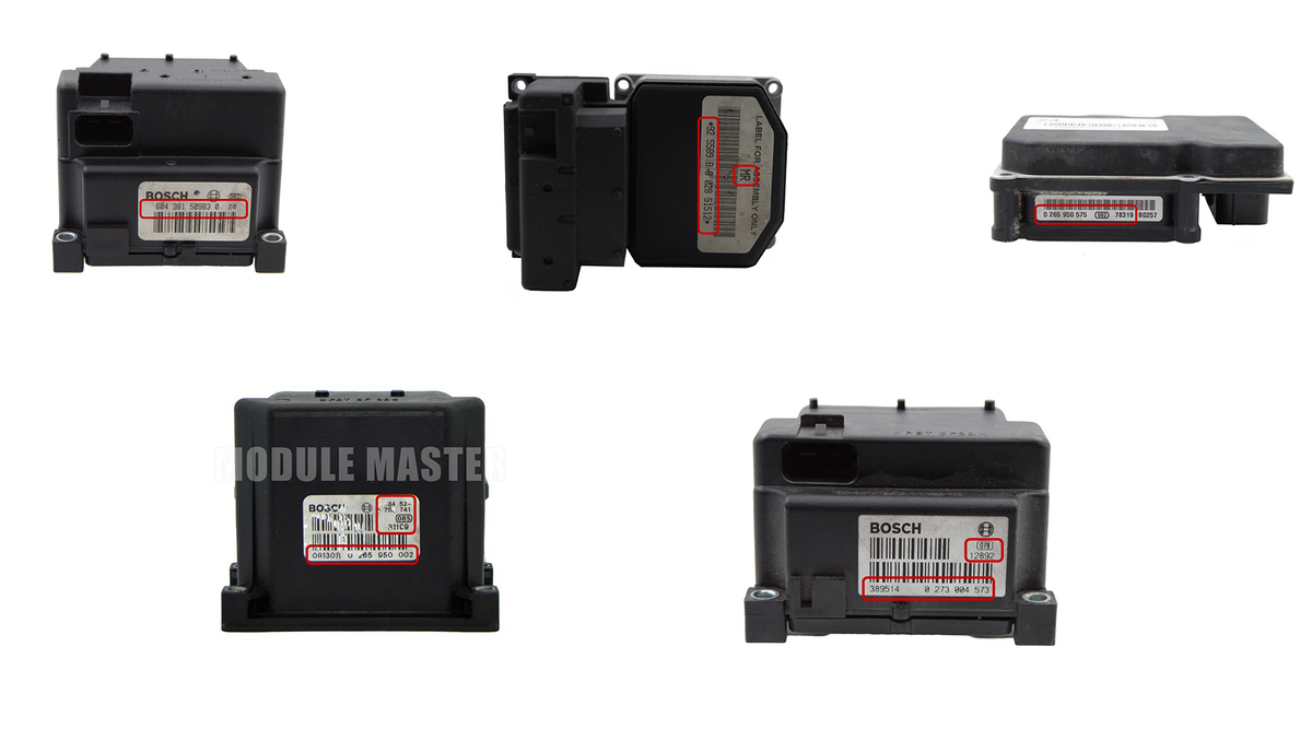 Bosch Abs Module Exploded View Bosch ABS Module Part Numbers – Module Master