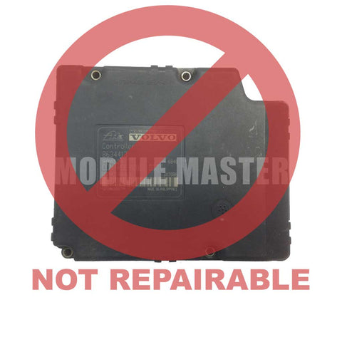 Ate Mark 20 DSTC Volvo ABS Module. Red watermark that says not repairable across module.
