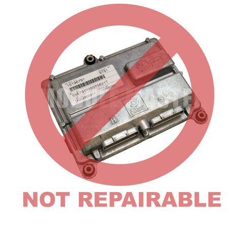 Chevy Chevrolet Silverado 2500 3500 GMC Sierra 2500 3500 (2001-2005) Allison Transmission Control Module. Red watermark that says not repairable across cluster.