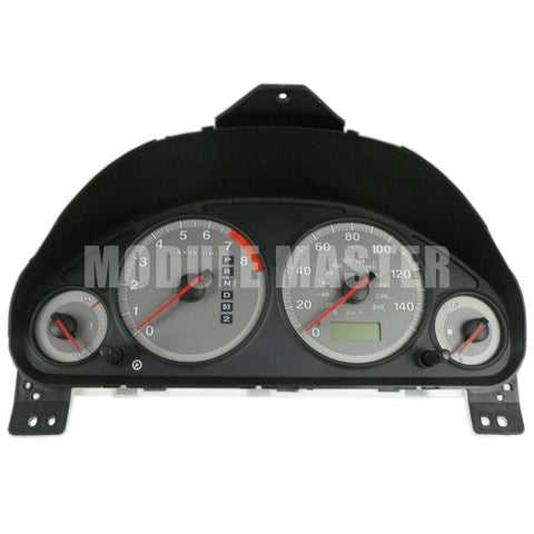 Honda Civic Instrument Cluster with four gauges and a digital odometer. Gauges have grey background and white text.